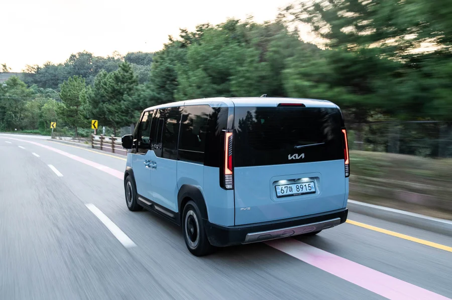 Essai du Kia PV5 : un design cubique audacieux - Kia PV5