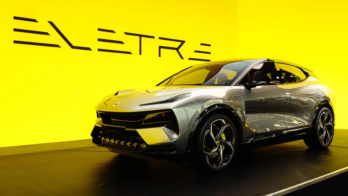 Lotus Eletre hybride rechargeable : lancement en Chine et Europe - Lotus Eletre