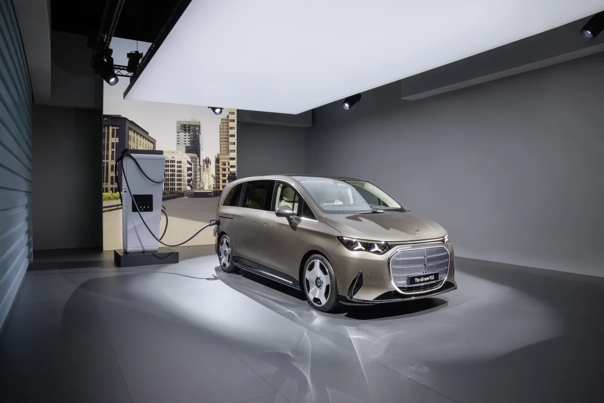 Découvrez le Mercedes VLE : le van électrique de luxe - Mercedes VLE