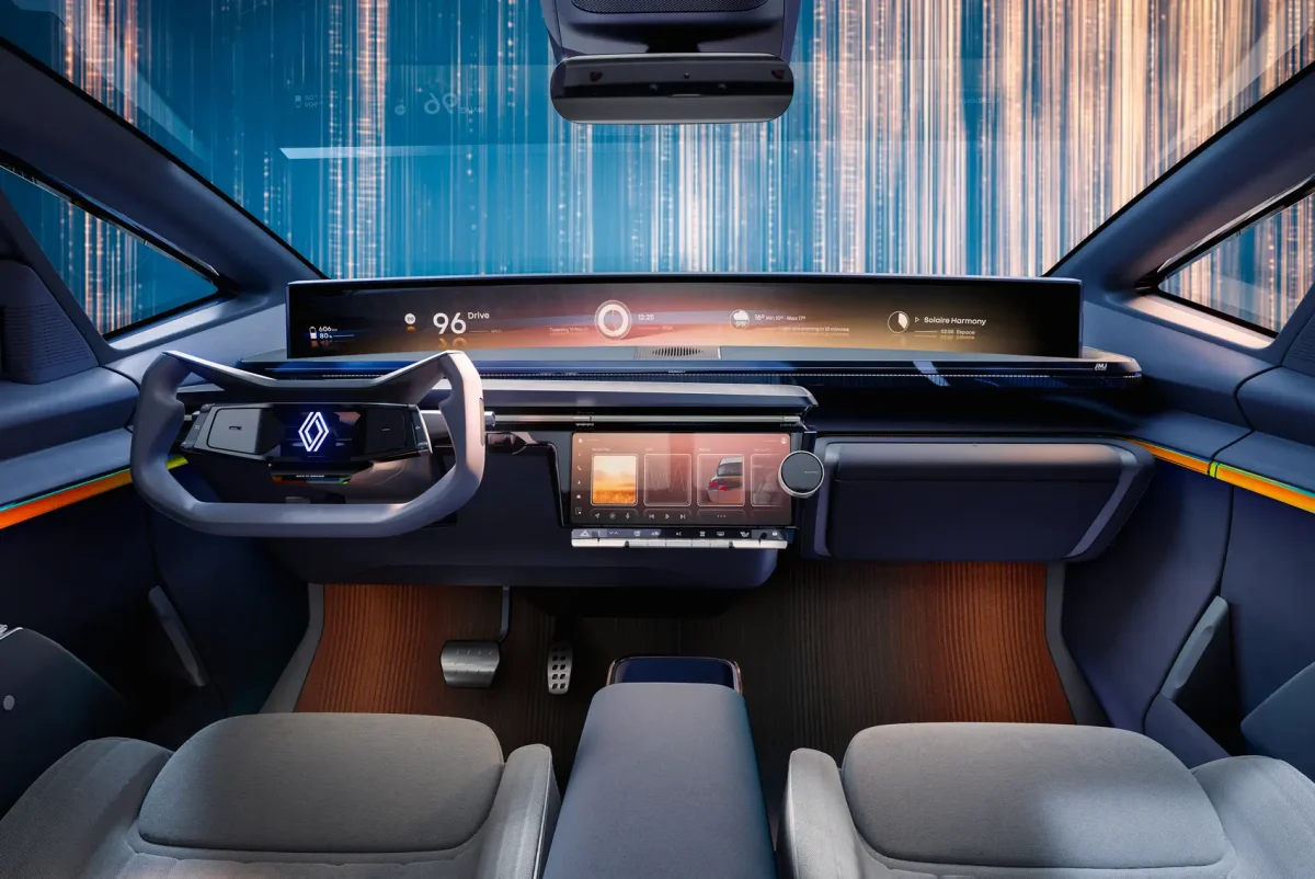 Renault R-Space Lab : Intérieur inspiré des BMW modernes - Renault R-Space Lab