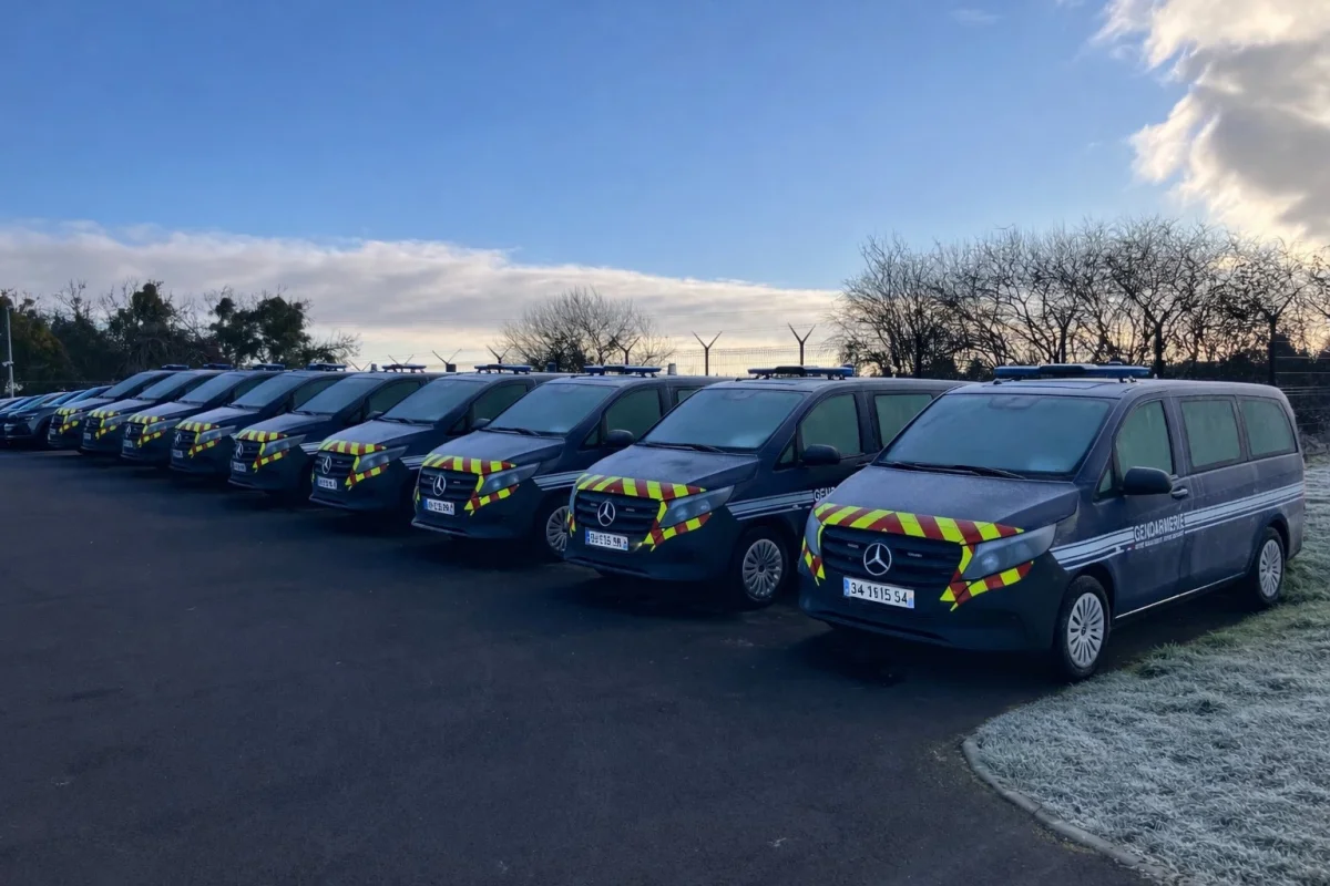 Mercedes Vito 4x4 : le choix des gendarmes des Pyrénées - Mercedes Vito 4x4