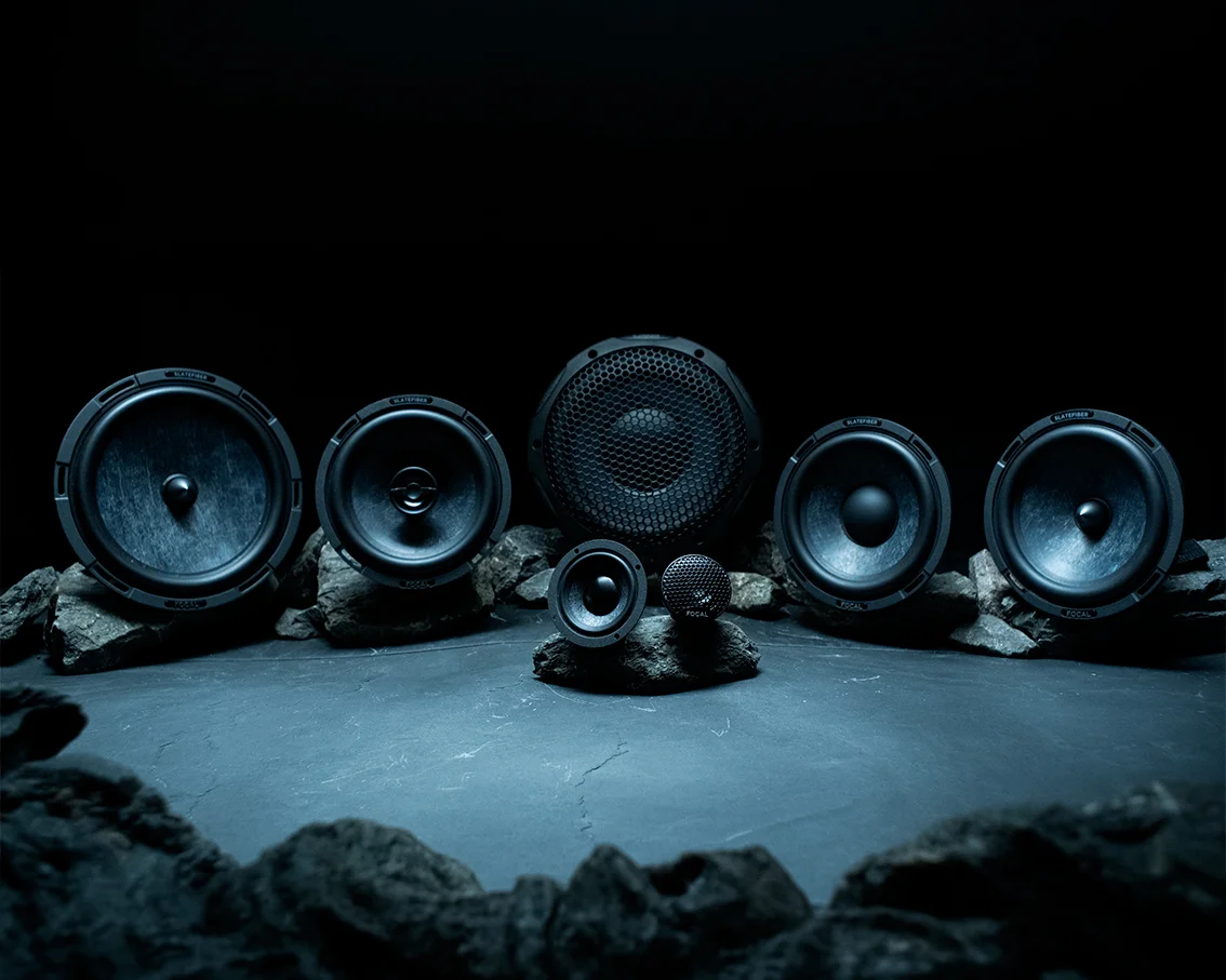 Nouvelle gamme Slatefiber de Focal : Kit 3 voies innovant - Focal Slatefiber