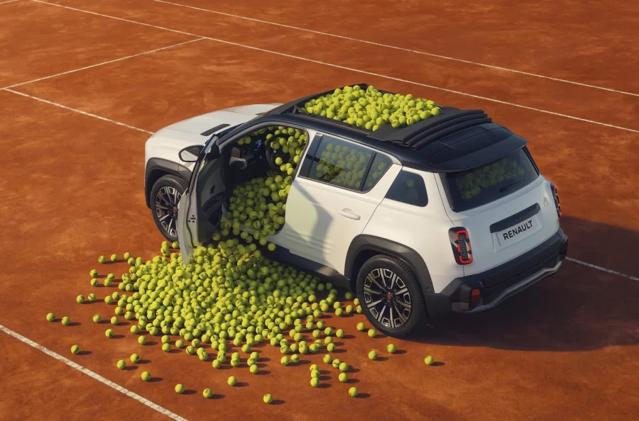 Renault 4 Roland-Garros : le SUV chic dévoilé en 2026 - Renault 4
