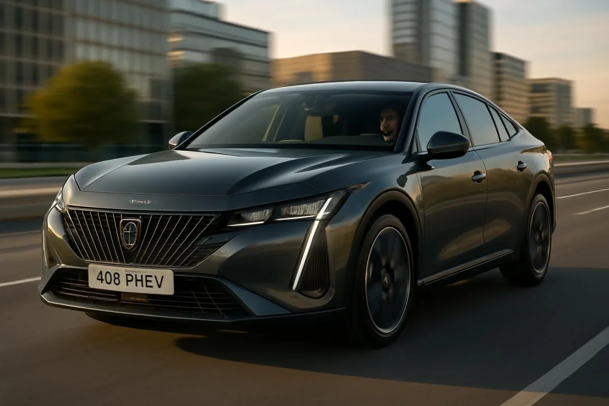 Découvrez la Peugeot 408 Hybride Restylée : Essai et Photos - Peugeot 408