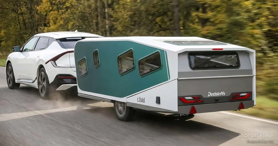La caravane pliante fait son retour avec les voitures électriques - caravane pliante