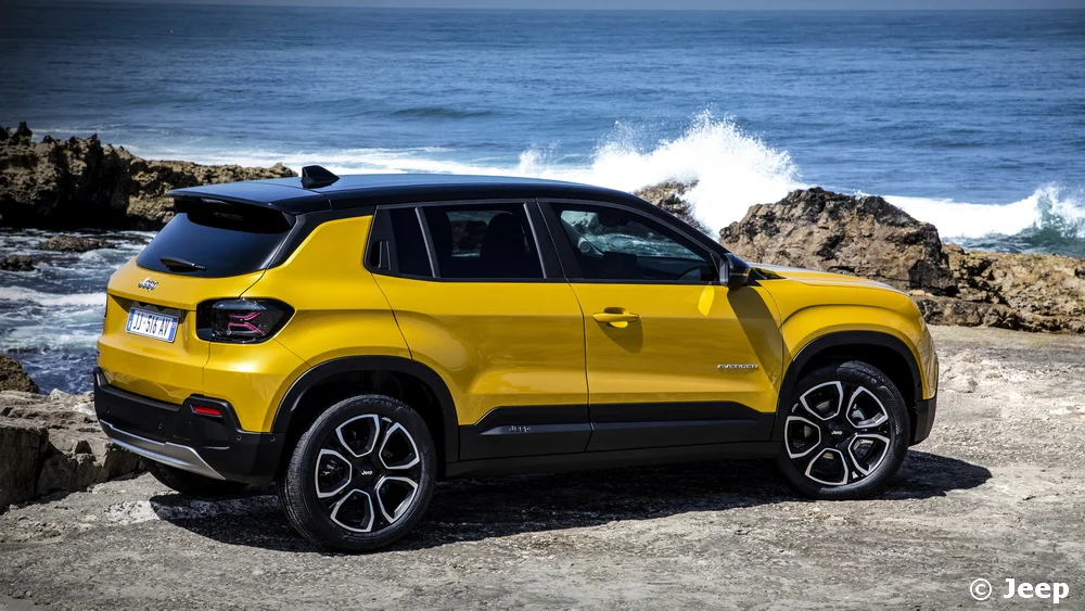 Jeep Avenger 2023 : Le SUV élu voiture de l'année se refait une beauté - Jeep Avenger