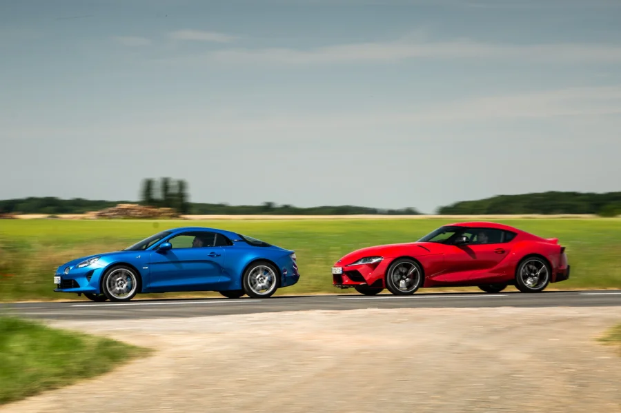 Toyota GR Supra vs Alpine A110 : duel de performance - Toyota GR Supra