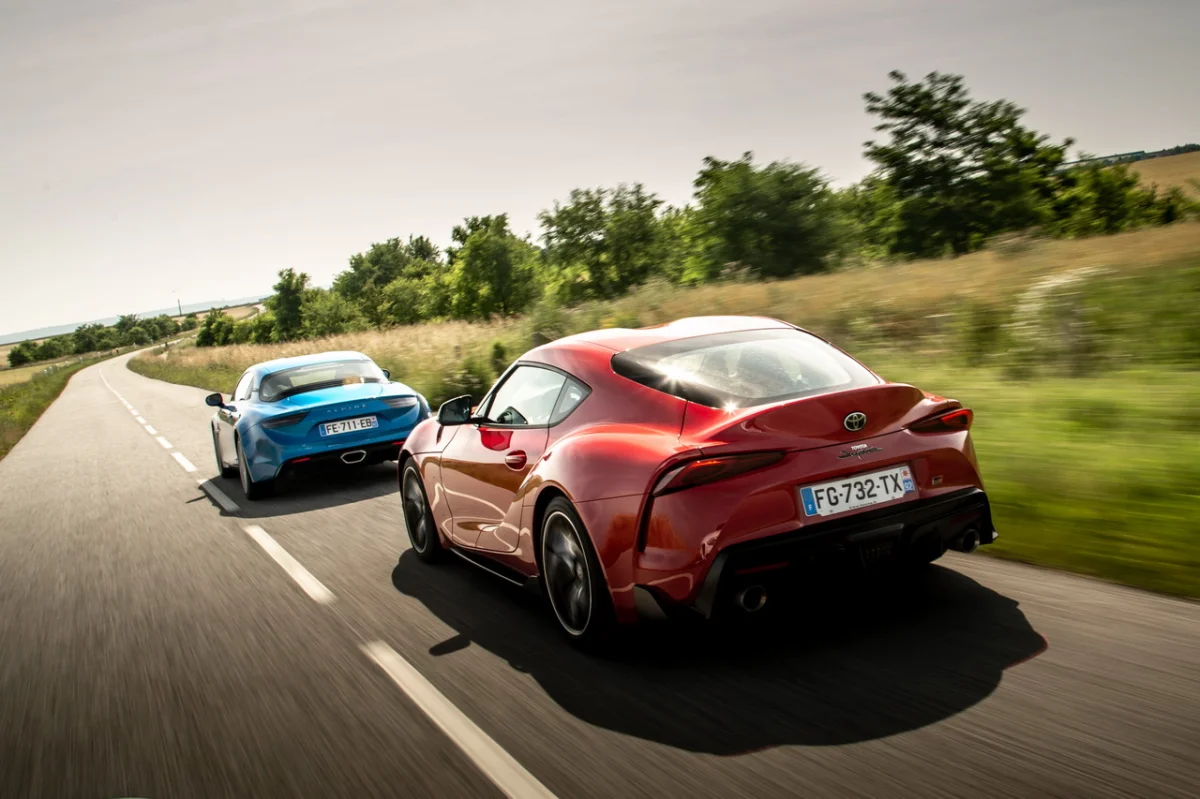 Toyota GR Supra vs Alpine A110 : duel de performance - Toyota GR Supra