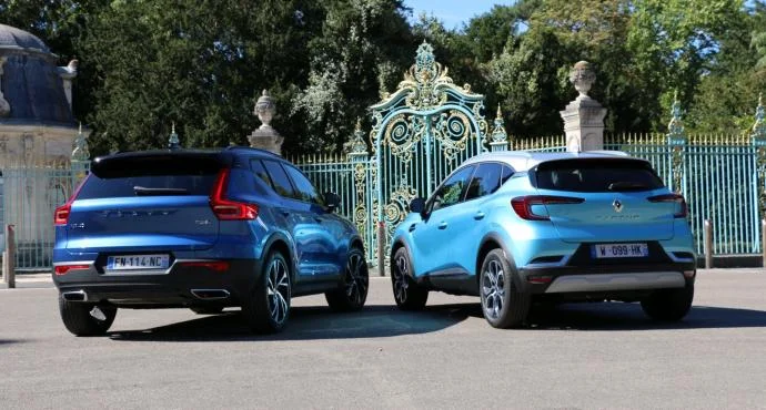Renault Captur vs Volvo XC40 : Choix des SUV hybrides PHEV - SUV hybride rechargeable