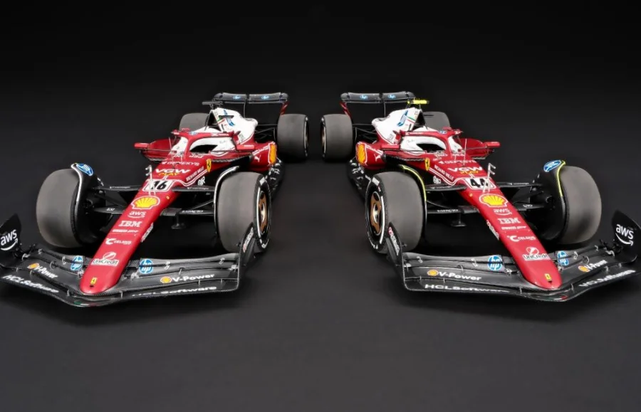 Découvrez la maquette F1 Ferrari en hommage à Niki Lauda - Amalgam Collection