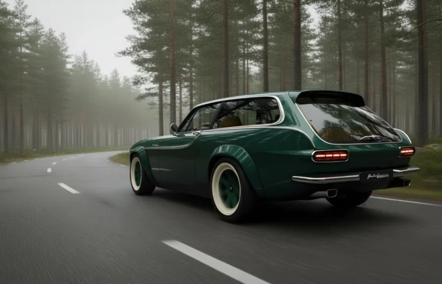 Découvrez l'Autoforma Norrsken, hommage moderne à la Volvo P1800 ES - Autoforma Norrsken