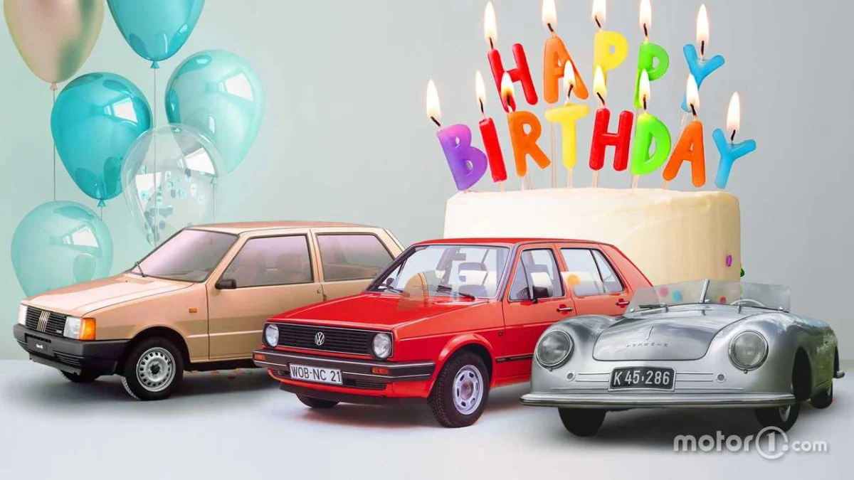 Célébrer l'âge des voitures invendues pour stimuler les ventes - anniversaire voitures invendues