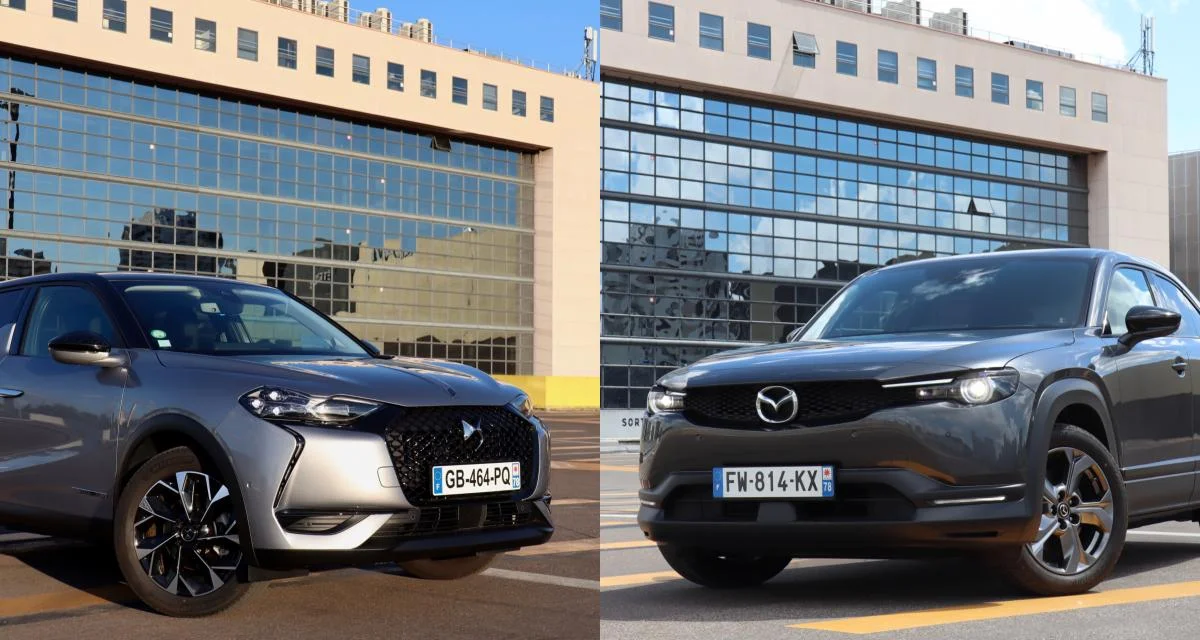 DS 3 Crossback E-Tense vs Mazda MX-30 : Choisir son SUV électrique - DS 3 Crossback E-Tense