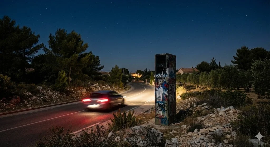Radars sciés la nuit : la signature mystérieuse refait surface - radars sciés