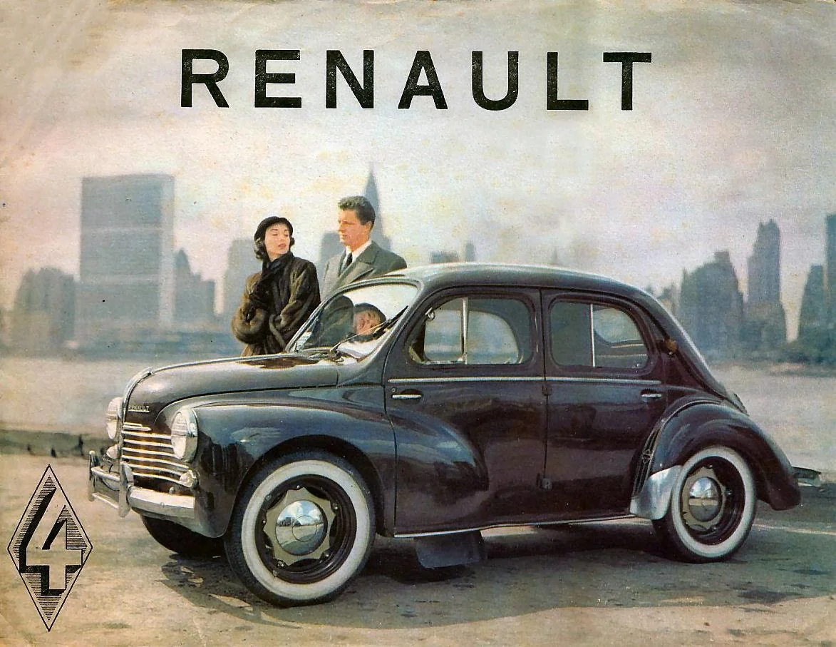 Renault 4 CV : symbole de liberté née sous l'Occupation - Renault 4 CV