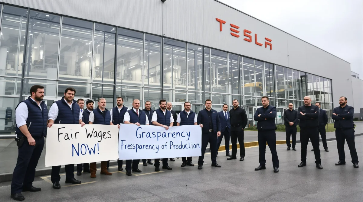 Tensions croissantes entre Tesla et syndicats à Berlin - Tesla