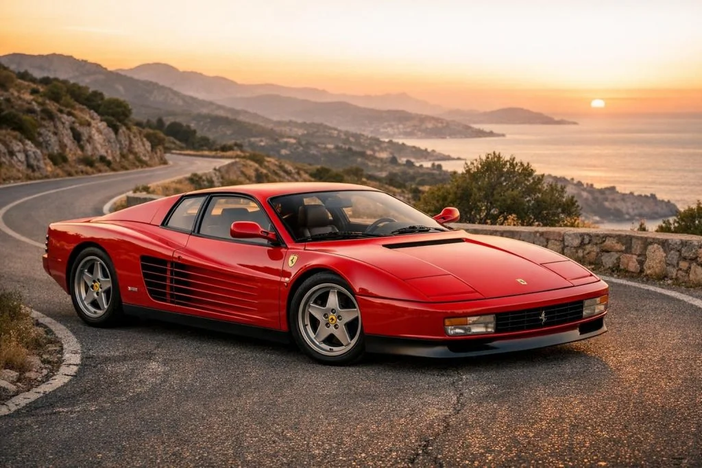 Ferrari 849 Testarossa : Une légende à l'épreuve des routes modernes - Ferrari Testarossa