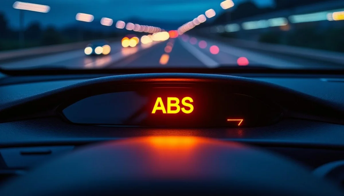 Voyant ABS allumé : causes possibles et solutions - voyant ABS allumé
